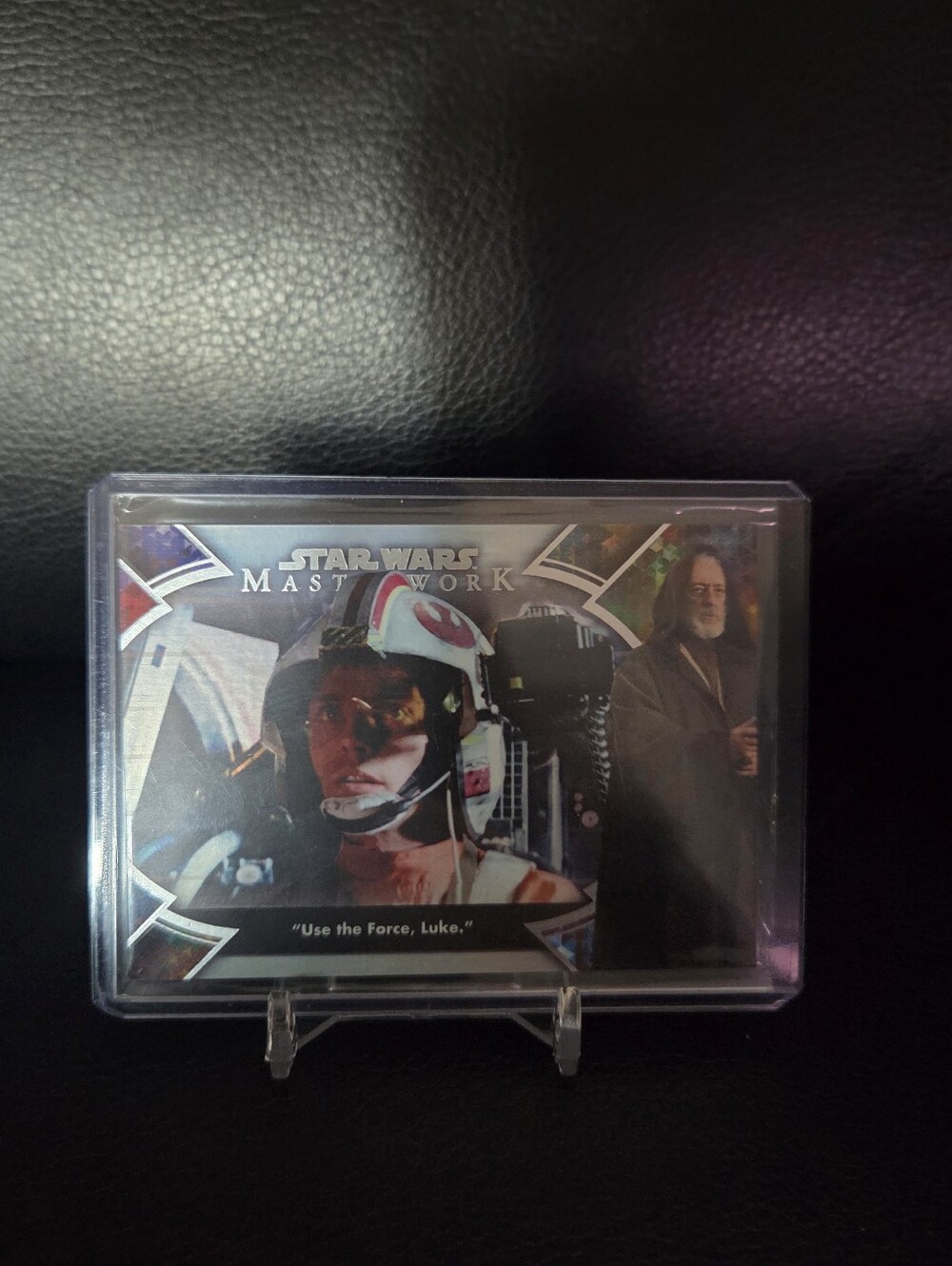 Topps Star Wars Masterwork 'Use the Force, Luke.' Collectible Numbered Card